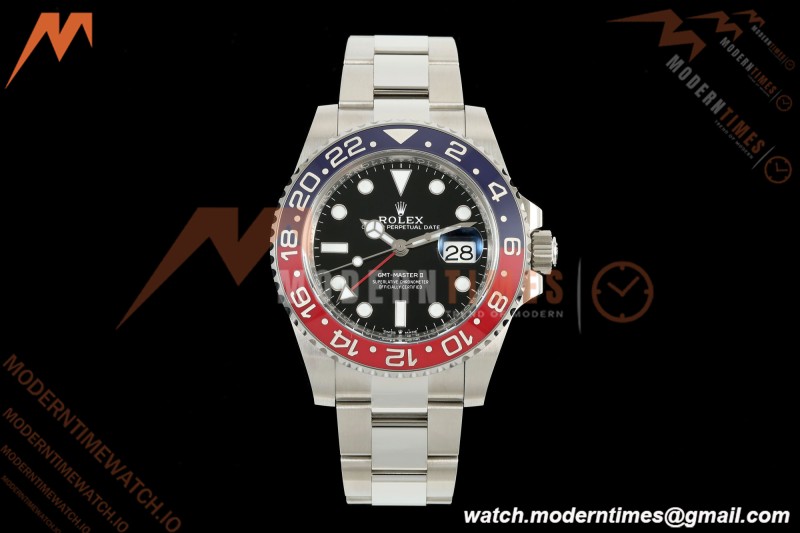 Rolex - GMT II 126710BLRO Pepsi 40mm 904L Oys SS/SS Black VF DD3285 CHS | 롤렉스 - GMT II 126710BLRO 페프시 40mm 904L 오이스터 스테인리스/스테인리스 블랙 다이얼 VF DD3285 CHS