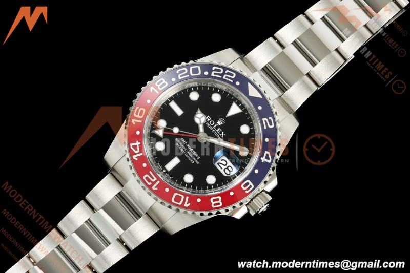 Rolex - GMT II 126710BLRO Pepsi 40mm 904L Oys SS/SS Black VF DD3285 CHS | 롤렉스 - GMT II 126710BLRO 페프시 40mm 904L 오이스터 스테인리스/스테인리스 블랙 다이얼 VF DD3285 CHS