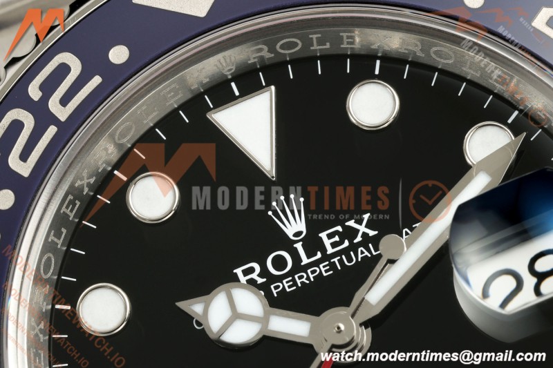 Rolex - GMT II 126710BLRO Pepsi 40mm 904L Oys SS/SS Black VF DD3285 CHS | 롤렉스 - GMT II 126710BLRO 페프시 40mm 904L 오이스터 스테인리스/스테인리스 블랙 다이얼 VF DD3285 CHS