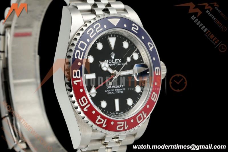 Rolex - GMT II 126710BLRO Pepsi 40mm 904L Jub SS/SS Black VF DD3285 CHS | 롤렉스 - GMT II 126710BLRO 페프시 40mm 904L 주빌리 스테인리스/스테인리스 블랙 다이얼 VF DD3285 CHS