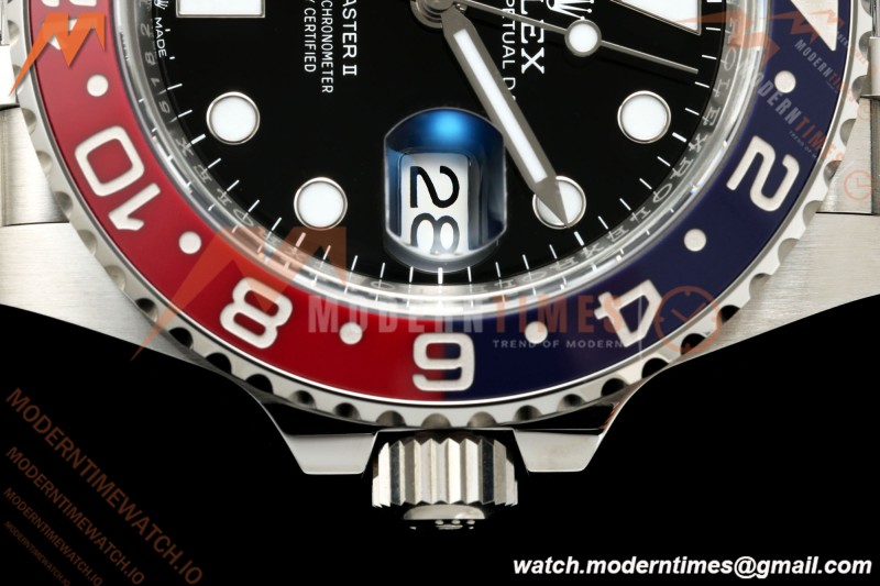 Rolex - GMT II 126710BLRO Pepsi 40mm 904L Jub SS/SS Black VF DD3285 CHS | 롤렉스 - GMT II 126710BLRO 페프시 40mm 904L 주빌리 스테인리스/스테인리스 블랙 다이얼 VF DD3285 CHS
