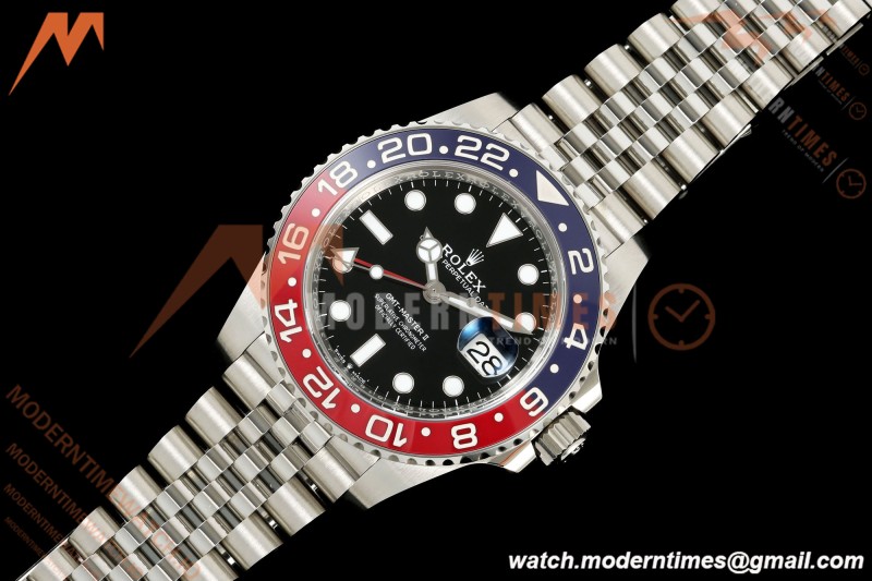 Rolex - GMT II 126710BLRO Pepsi 40mm 904L Jub SS/SS Black VF DD3285 CHS | 롤렉스 - GMT II 126710BLRO 페프시 40mm 904L 주빌리 스테인리스/스테인리스 블랙 다이얼 VF DD3285 CHS