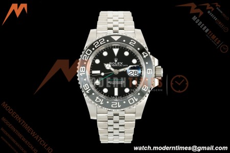 Rolex - GMT II 126710GRNR Bruce Wayne 40mm 904L Jubilee SS/SS Black VF DD3285 CHS