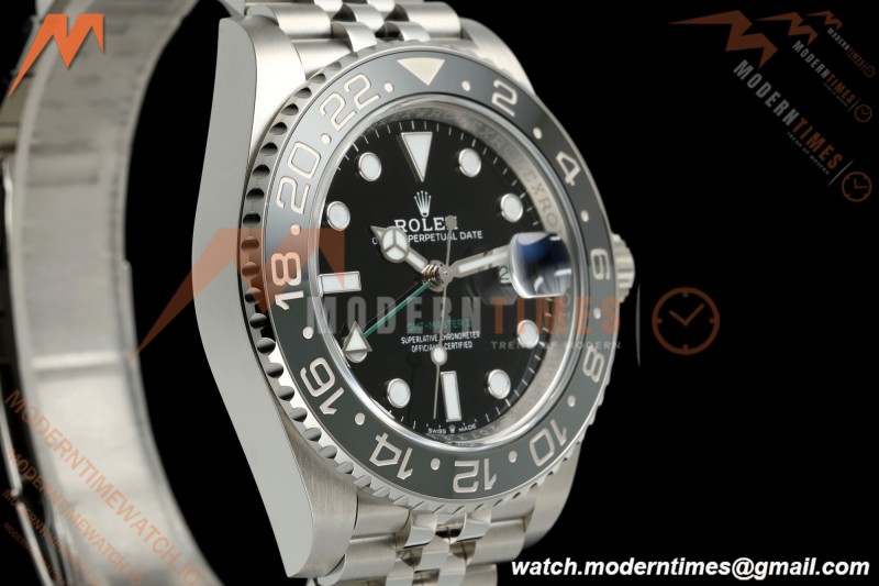 Rolex - GMT II 126710GRNR Bruce Wayne 40mm 904L Jubilee SS/SS Black VF DD3285 CHS | 로렉스 - GMT II 126710GRNR 브루스 웨인 40mm 904L 주빌리 SS/SS 블랙 클린 플러스 DD3285 CHS