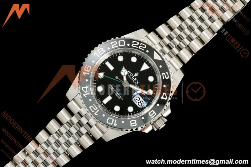 Rolex - GMT II 126710GRNR Bruce Wayne 40mm 904L Jubilee SS/SS Black VF DD3285 CHS | 로렉스 - GMT II 126710GRNR 브루스 웨인 40mm 904L 주빌리 SS/SS 블랙 클린 플러스 DD3285 CHS