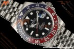 Rolex - GMT II 126710BLRO Pepsi 40mm 904L Jub SS/SS Black Dial RWF JH3285 Free Sprung
