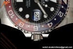 Rolex - GMT II 126710BLRO Pepsi 40mm 904L Oys SS/SS Black Dial RWF JH3285 Free Sprung