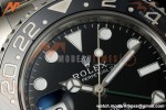 Rolex - GMT II 126720VTNR LHD 40mm 904L Oys SS/SS Black Dial RWF JH3285 Free Sprung