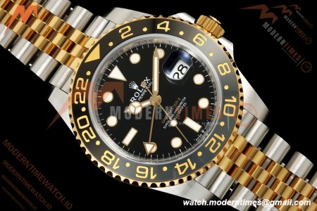 Rolex - GMT II 126713GRNR Bumblebee Jub 40mm 904L YG/SS Black SEEK DD3285 CHS