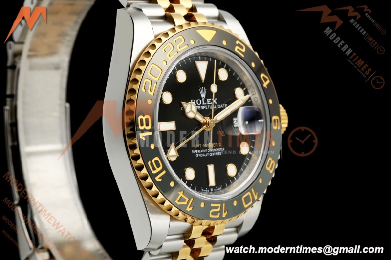 Rolex - GMT II 126713GRNR Bumblebee Jub 40mm 904L YG/SS Black SEEK DD3285 CHS