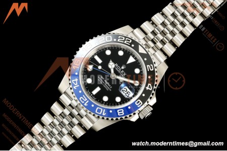 Rolex - GMT II 126710BLNR Batgirl 40mm 904L Jub SS/SS Black Dial SEEK DD3285