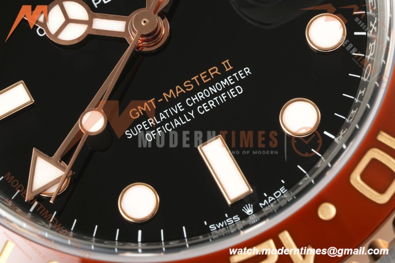Rolex - GMT II 126711CHNR Rootbeer Oys 40mm 904L RG/SS Black SEEK DD3285 CHS
