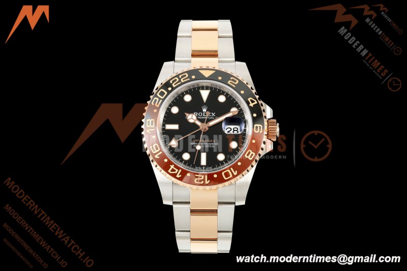 Rolex - GMT II 126711CHNR Rootbeer Oys 40mm 904L RG/SS Black SEEK DD3285 CHS