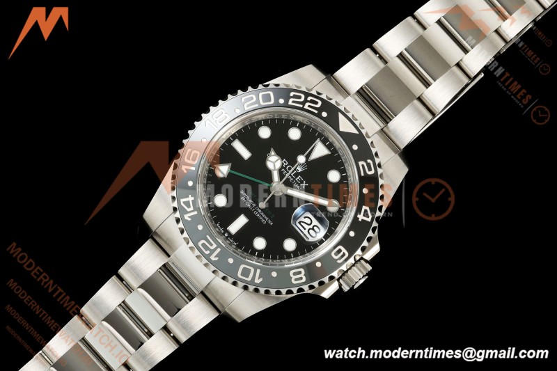 Rolex - GMT II 126710GRNR Bruce Wayne 40mm 904L Oys SS/SS Black Dial SEEK DD3285