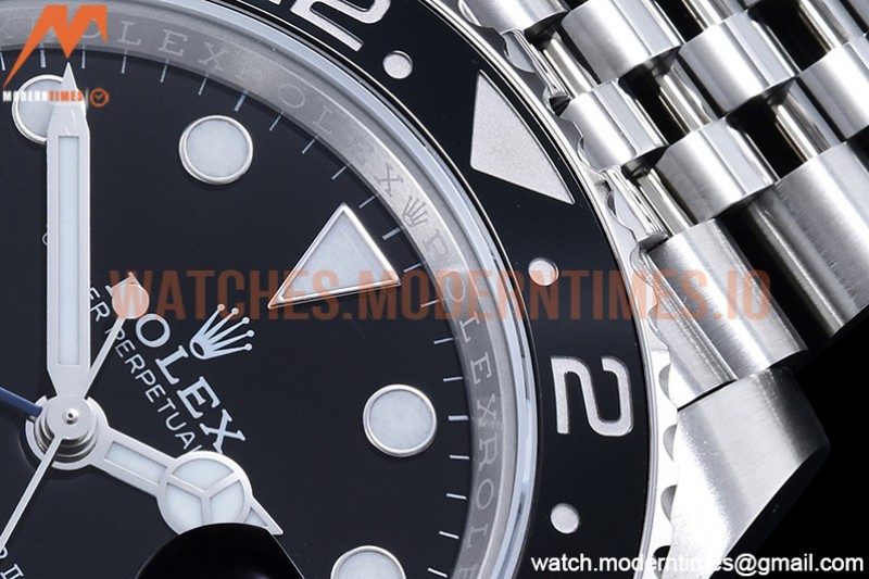 Rolex - GMT II 126710 Jub 904L SS/SS Blk VSF VR3186 CHS