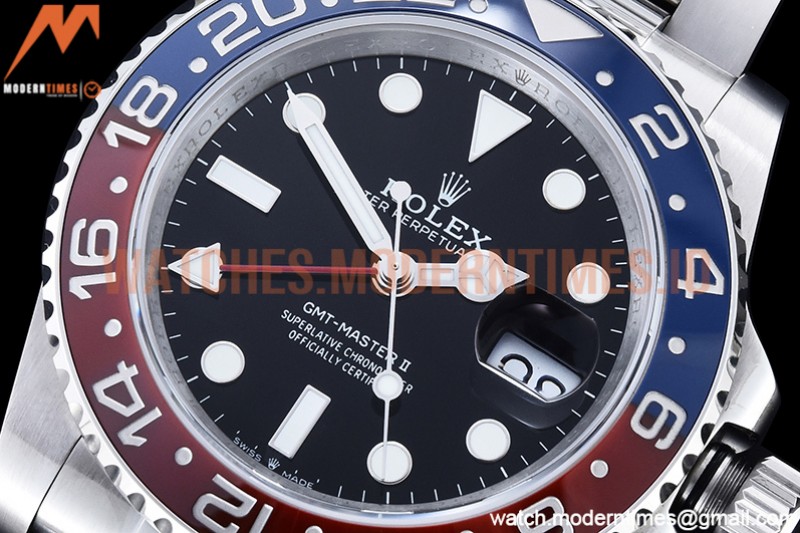 Rolex - GMT II 126710BLRO Oys 904L SS/SS Blk GMF V6 SH3285 CHS