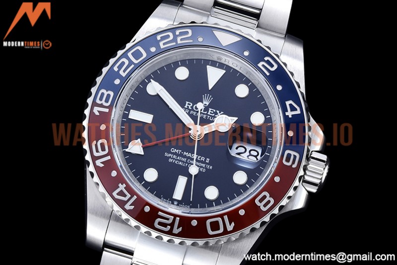 Rolex - GMT II 126719 Oys 904L SS/SS Blue GMF V6 SH3285