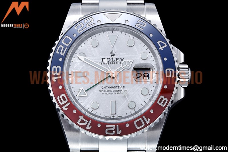Rolex - GMT II M126719BLRO Pepsi 904L SS/SS V6 GMF SH3285 CHS