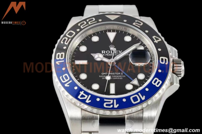 Rolex - GMT II 126710 Oys 40mm 904L SS/SS Black C+F VR3285 CHS