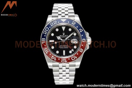 Rolex - GMT II 126710BLRO Jub 40mm 904L SS/SS Black C+F VR3285 CHS