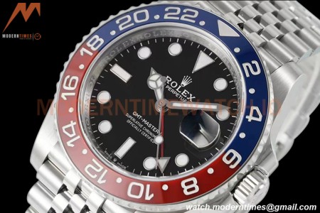 Rolex - GMT II 126710BLRO Jub 40mm 904L SS/SS Black C+F VR3285 CHS