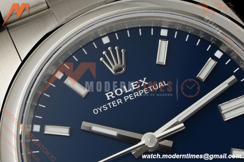Rolex - Oyster Perpetual 126000 36mm Oys Smt 904L SS/SS Blue Dial VSF V2 VS3230
