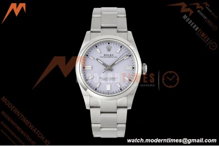Rolex - Oyster Perpetual 126000 36mm Oys Smt 904L SS/SS Lavender Dial VSF V2 VS3230 | 롤렉스 - 오이스터 퍼페추얼 126000 36mm 오이스터 스무스 베젤 904L 스테인리스 스틸/스테인리스 스틸 라벤더 다이얼 VSF V2 VS3230