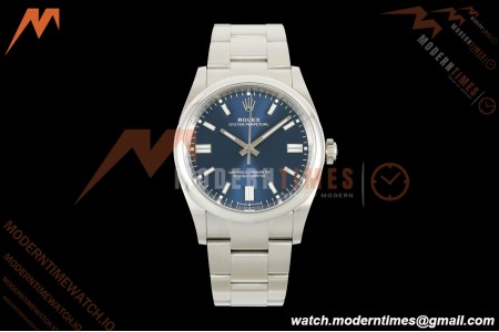 Rolex - Oyster Perpetual 126000 36mm Oys Smt 904L SS/SS Blue Dial VF DD3230 | 롤렉스 - 오이스터 퍼페츄얼 126000 36mm 오이스터 스무스 904L 스테인리스 스틸/스테인리스 스틸 블루 다이얼 VF DD3230