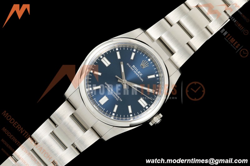 Rolex - Oyster Perpetual 126000 36mm Oys Smt 904L SS/SS Blue Dial VF DD3230 | 롤렉스 - 오이스터 퍼페츄얼 126000 36mm 오이스터 스무스 904L 스테인리스 스틸/스테인리스 스틸 블루 다이얼 VF DD3230