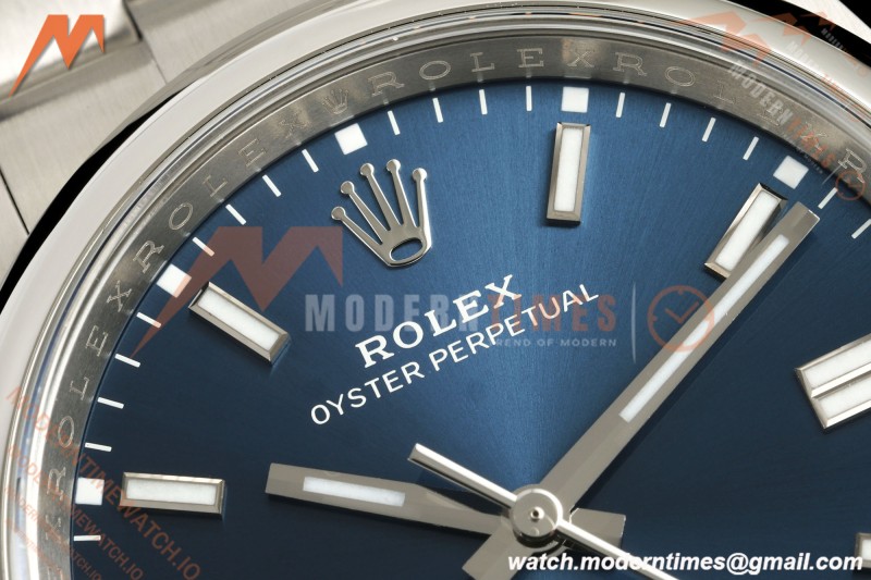 Rolex - Oyster Perpetual 126000 36mm Oys Smt 904L SS/SS Blue Dial VF DD3230 | 롤렉스 - 오이스터 퍼페츄얼 126000 36mm 오이스터 스무스 904L 스테인리스 스틸/스테인리스 스틸 블루 다이얼 VF DD3230