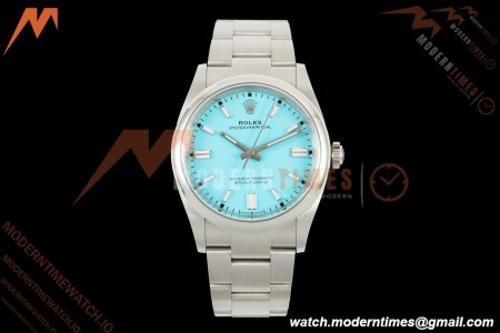 Rolex - Oyster Perpetual 126000 36mm Oys Smt 904L SS/SS Turquoise Dial VF DD3230