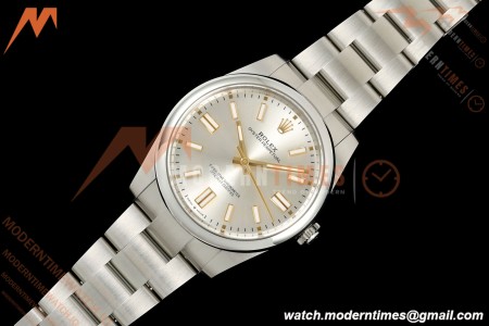 Rolex - Oyster Perpetual 41mm 124300 SS/SS Silver VF DD3230