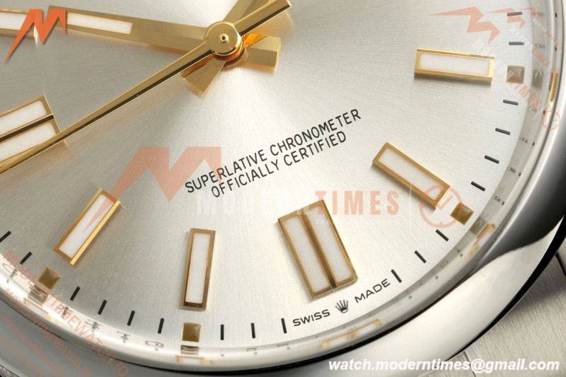 Rolex - Oyster Perpetual 41mm 124300 SS/SS Silver VF DD3230