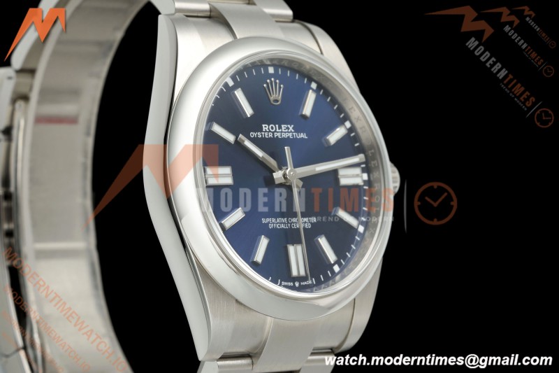 Rolex - Oyster Perpetual 41mm 124300 SS/SS Blue VF DD3230