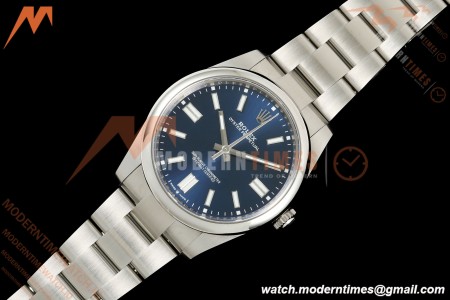 Rolex - Oyster Perpetual 41mm 124300 SS/SS Blue VF DD3230