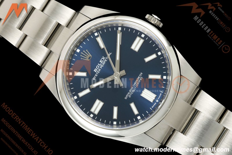 Rolex - Oyster Perpetual 41mm 124300 SS/SS Blue VF DD3230