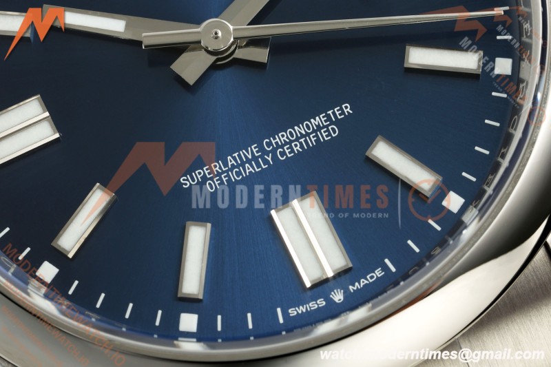 Rolex - Oyster Perpetual 41mm 124300 SS/SS Blue VF DD3230
