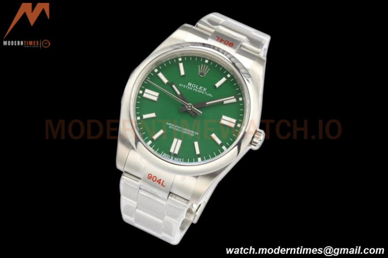 Rolex - Oyster Pert. 41mm 124300 SS/SS Green EWF A3230