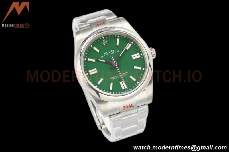Rolex - Oyster Pert. 41mm 124300 SS/SS Green EWF A3230