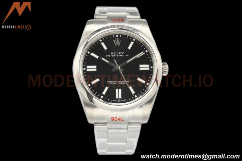 Rolex - Oyster Pert. 41mm 124300 SS/SS Black EWF A3230