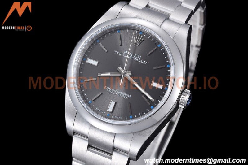 Rolex - Oyster Pert. 39mm 114300 904L SS/SS Grey EWF A3132