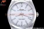 Rolex - Oyster Pert. 39mm 114300 904L SS/SS White EWF A3132