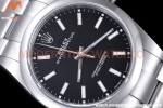 Rolex - Oyster Pert. 39mm 114300 904L SS/SS Black EWF A3132