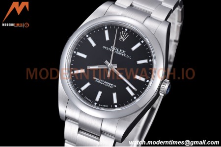 Rolex - Oyster Pert. 39mm 114300 904L SS/SS Black EWF A3132