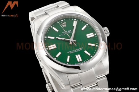 Rolex - Oyster Pert. 41mm 124300 SS/SS Green OWF VR3230