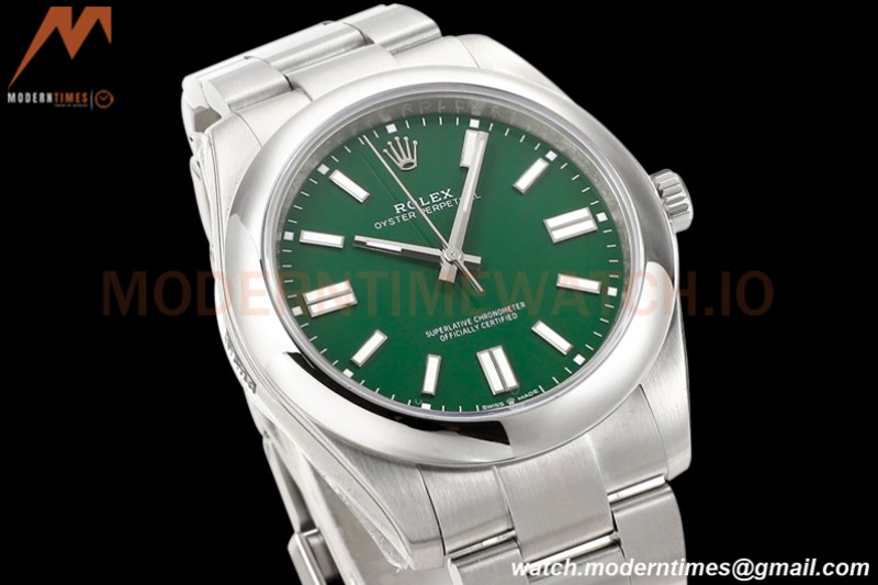Rolex - Oyster Pert. 41mm 124300 SS/SS Green OWF VR3230