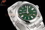 Rolex - Oyster Pert. 41mm 124300 SS/SS Green OWF VR3230