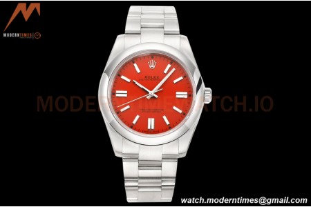 Rolex - Oyster Pert. 41mm 124300 SS/SS Coral Red OWF VR3230