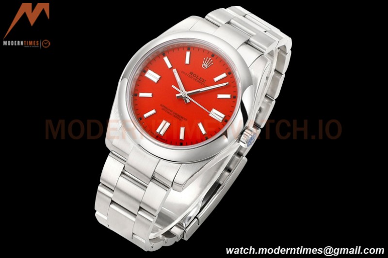 Rolex - Oyster Pert. 41mm 124300 SS/SS Coral Red OWF VR3230
