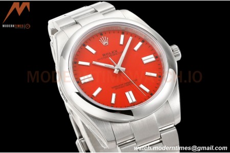 Rolex - Oyster Pert. 41mm 124300 SS/SS Coral Red OWF VR3230